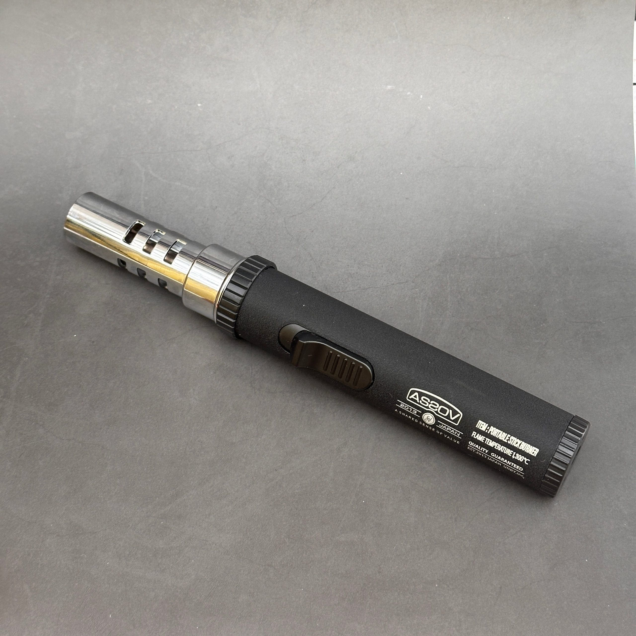 AS2OV portable stick burner brass custom cover