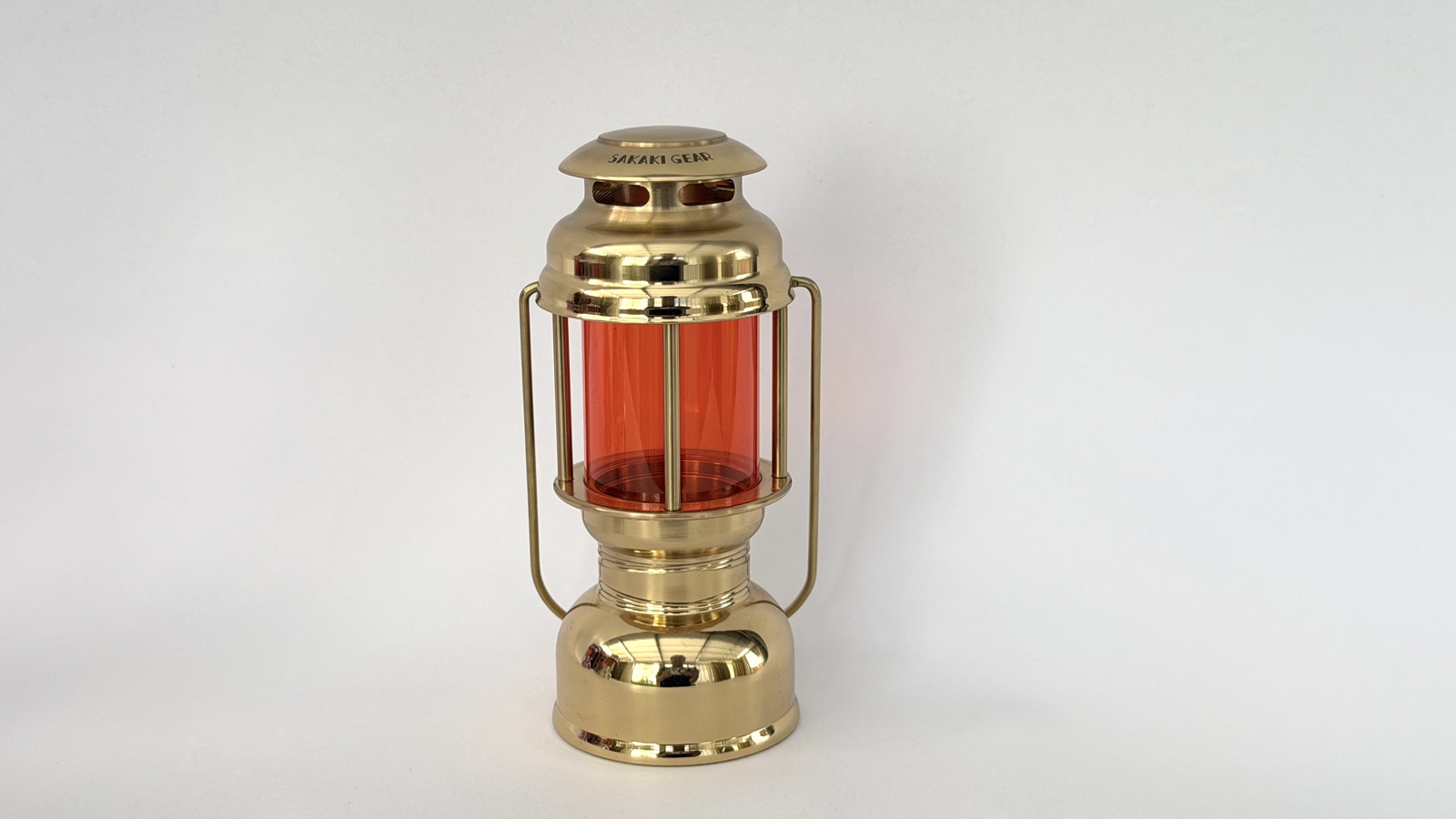 Namonaki Lantern Akatsuki in polished brass